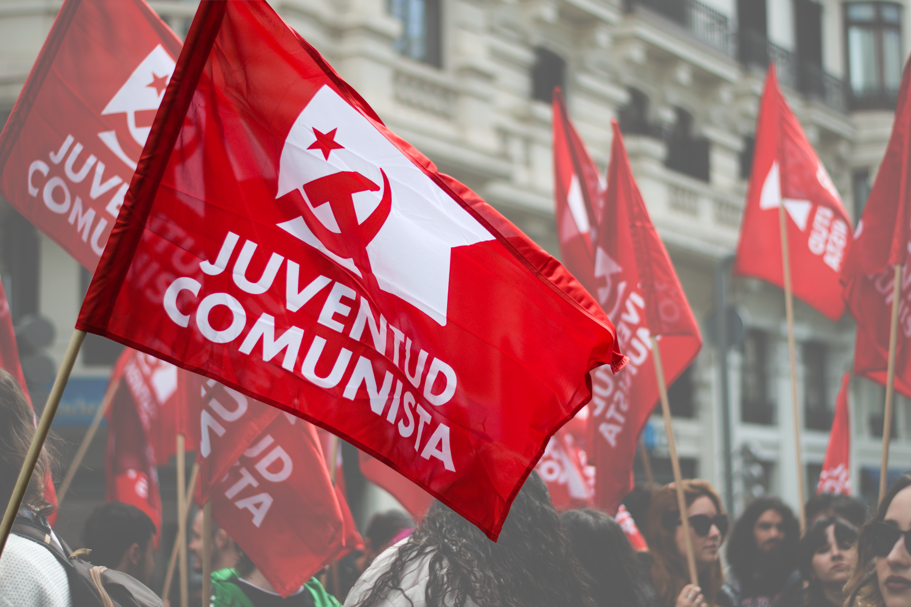 banderas juventud comunista